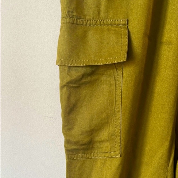 MICHAEL Michael Kors Green Cargo Pants with Elastic Waistband - Picture 6 of 7